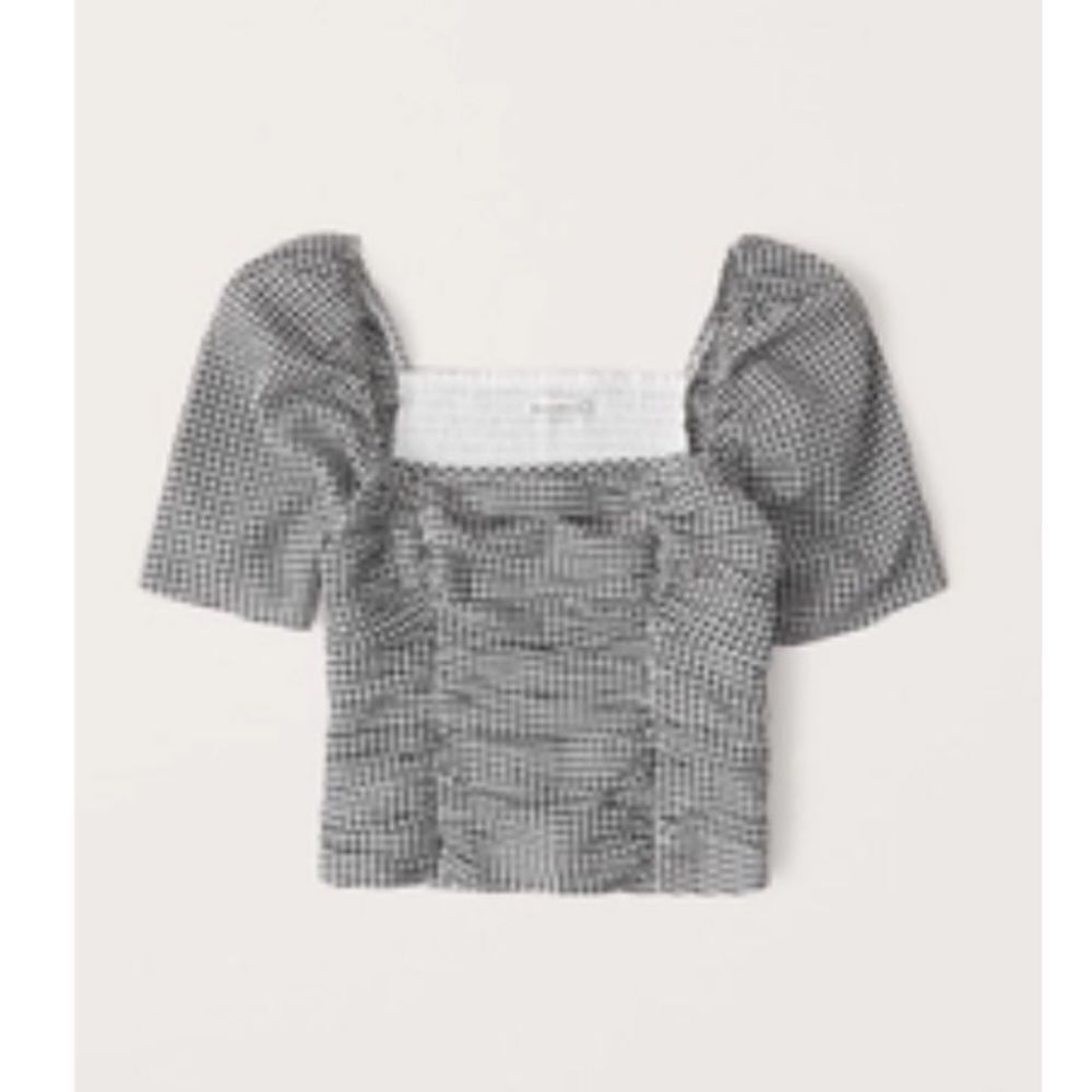 Abercrombie & fitch gingham two piece skirt set - Picture 3 of 4